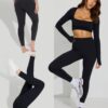 GAYHAY High Waisted Leggings for Women - Soft Opaque Slim Tummy Control Printed Pants for Running Cycling Yoga - Image 2