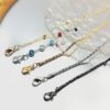 Eyeglass Chain,8 Pcs Beaded Eye Glasses Strap Holders around Neck For Women - Image 7