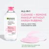 Garnier Micellar Cleansing Water, All-in-1 Makeup Remover and Facial Cleanser, For All Skin Types, 3.4 Fl Oz (100mL), 1 Count (Packaging May Vary) - Image 3