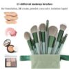 Koccido Makeup Brushes 22 Pcs Makeup Kit,Foundation Brush Eyeshadow Brush Make up Brushes Set (Green, 22 Piece Set) - Image 3