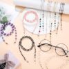 Frienda 8 Pieces Eyeglasses Chains Beaded Sunglasses Strap Holder Elegant Eyewear Retainer Chain, 8 Styles - Image 7