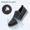 1TAZERO Men Wide Width Slip On Shoes Loafer with Arch Support Insoles Men Casual Shoes for Plantar Fasciiti with Arch Support - Image 2