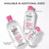 Garnier Micellar Cleansing Water, All-in-1 Makeup Remover and Facial Cleanser, For All Skin Types, 3.4 Fl Oz (100mL), 1 Count (Packaging May Vary) - Image 9