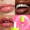 NYX PROFESSIONAL MAKEUP Fat Oil Lip Drip, Moisturizing, Shiny and Vegan Tinted Lip Gloss - Missed Call (Sheer Pink) - Image 2